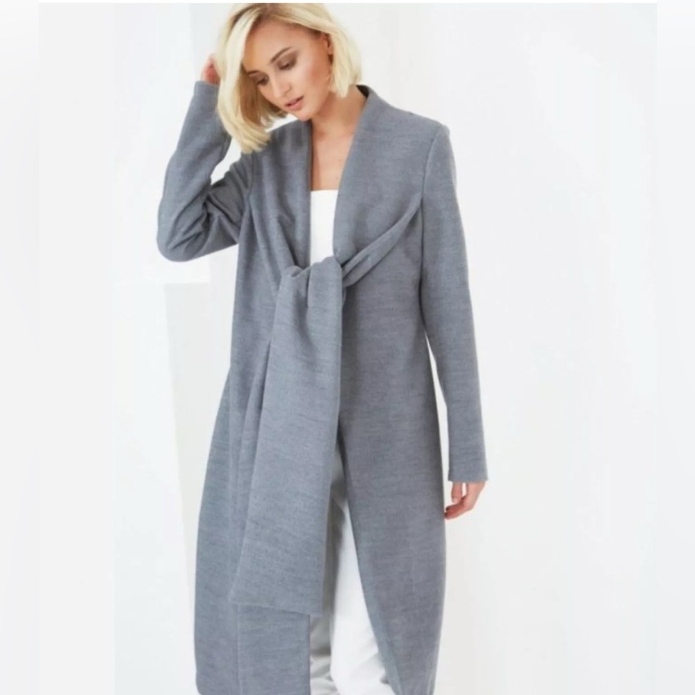 Lavish Alice Grey Coat - Picture 5 of 6
